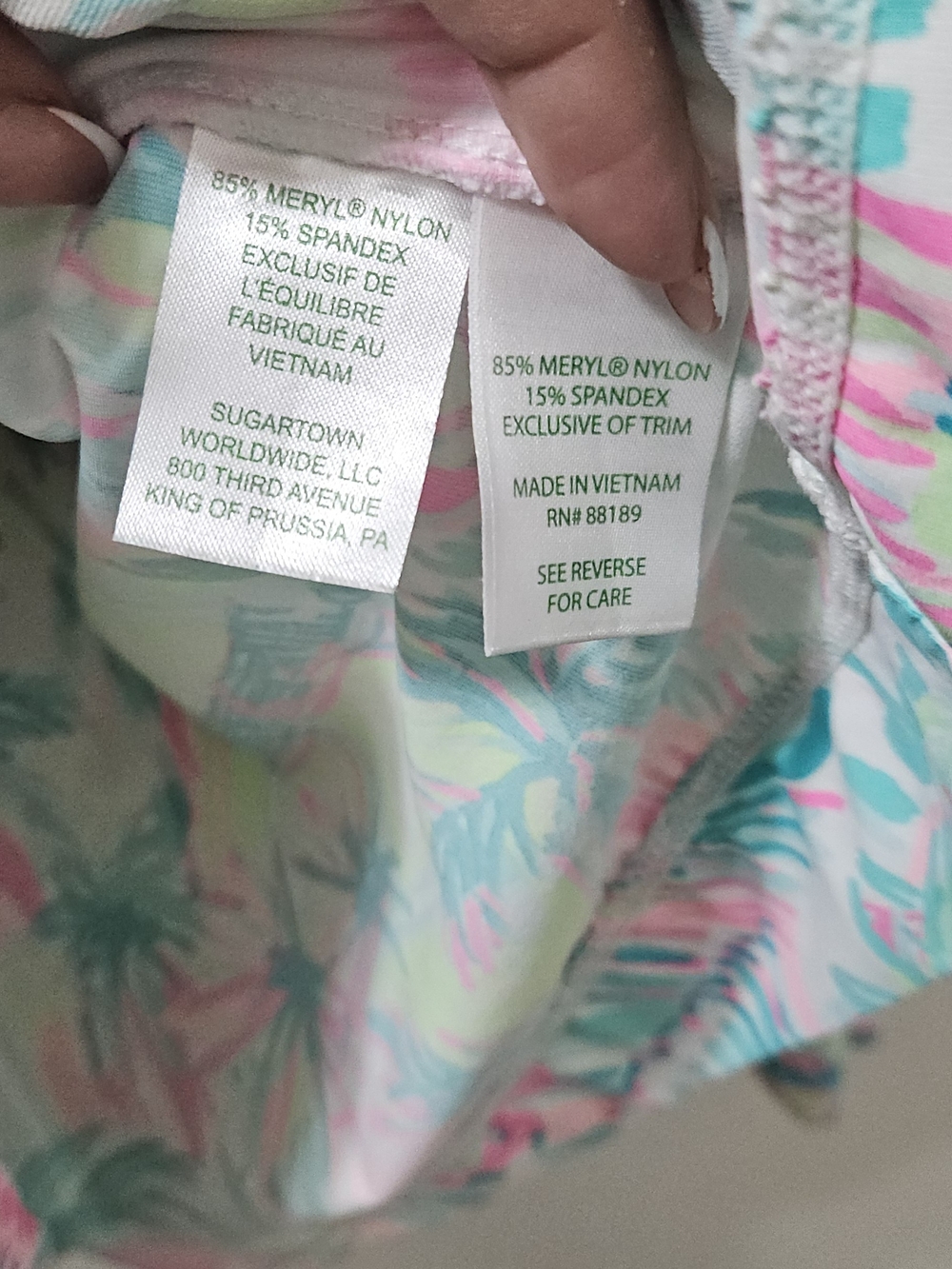 Lilly Pulitzer Hadlee Jacket in the "Perfect Match" print. - Picture 7 of 11